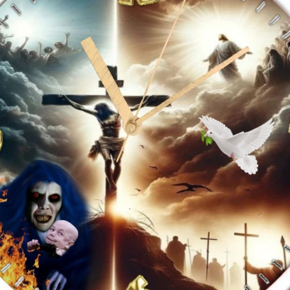 Religious clock - Picture 4 of 4